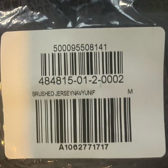 🆕 GapFit Gap Women Brushed Jersey One-Piece Bodysuit Navy Blue M - Picture 9 of 11